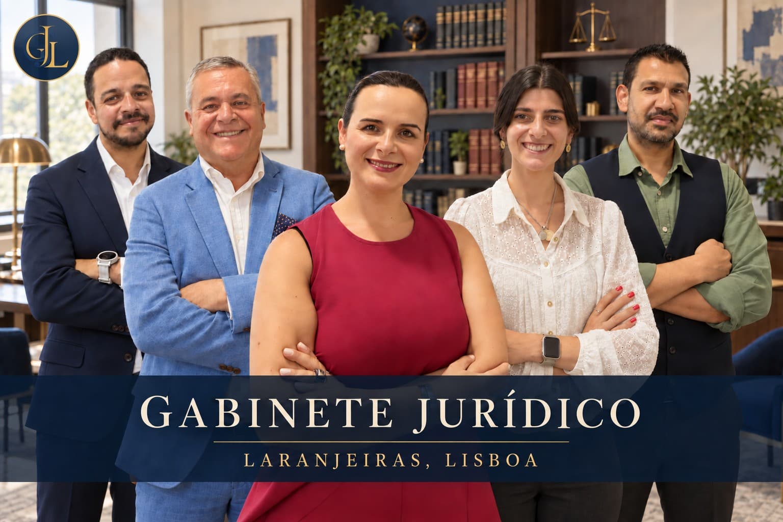 The team at Gabinete Jurídico Laranjeiras.